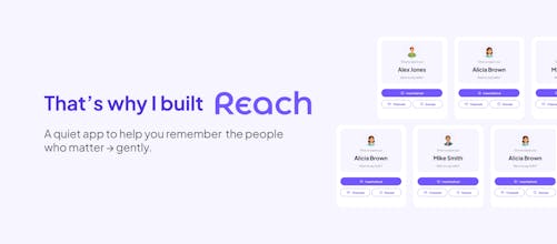 Reach: Stay in Touch gallery image