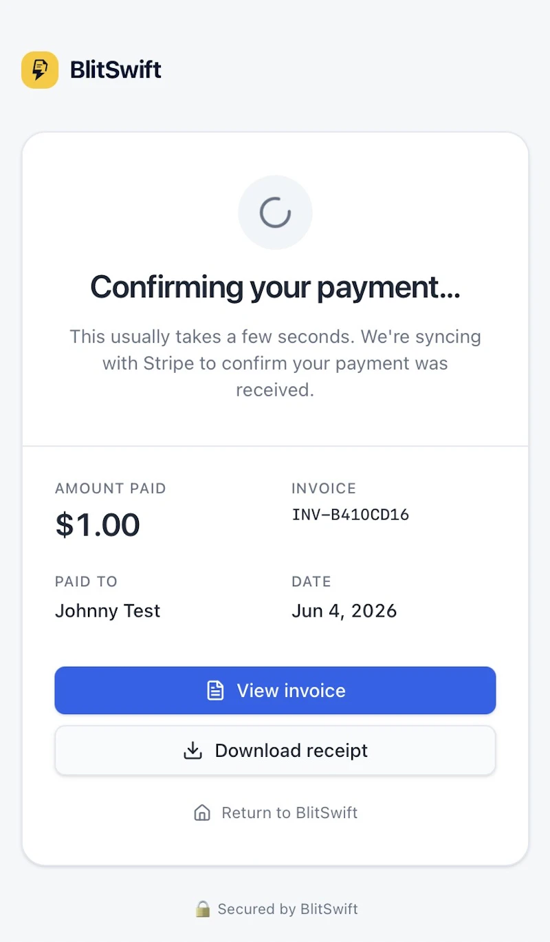 Blitswift screenshot 4