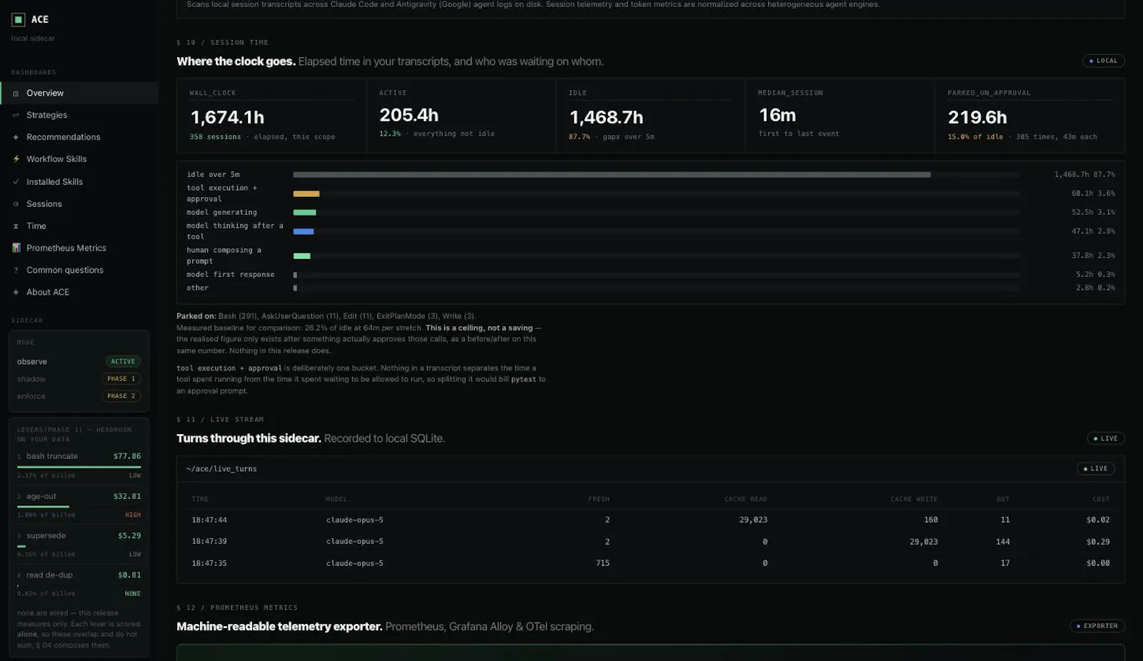 ACE Sidecar screenshot 6