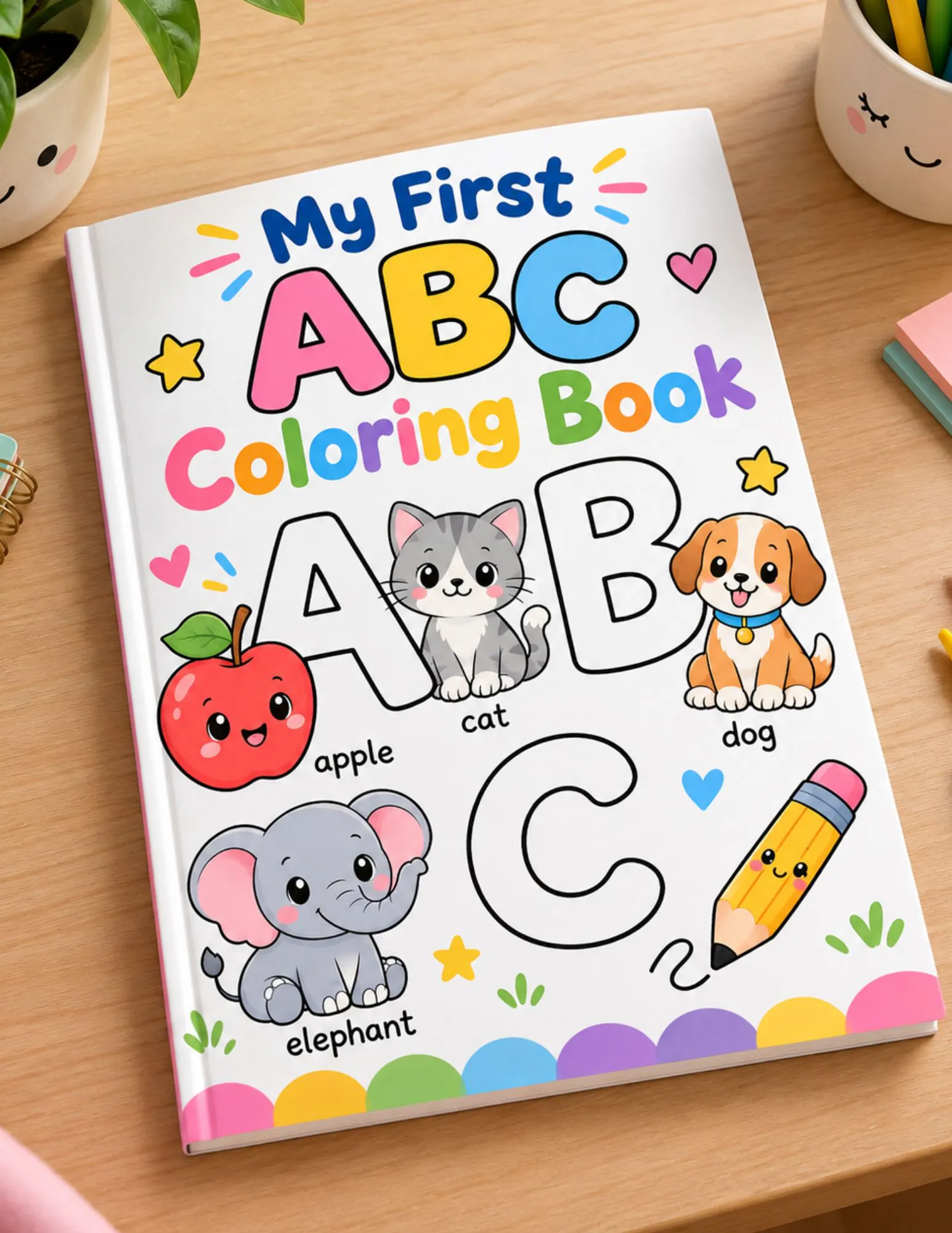 My First ABC Cloring Book
