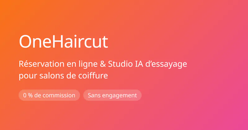OneHaircut screenshot 1