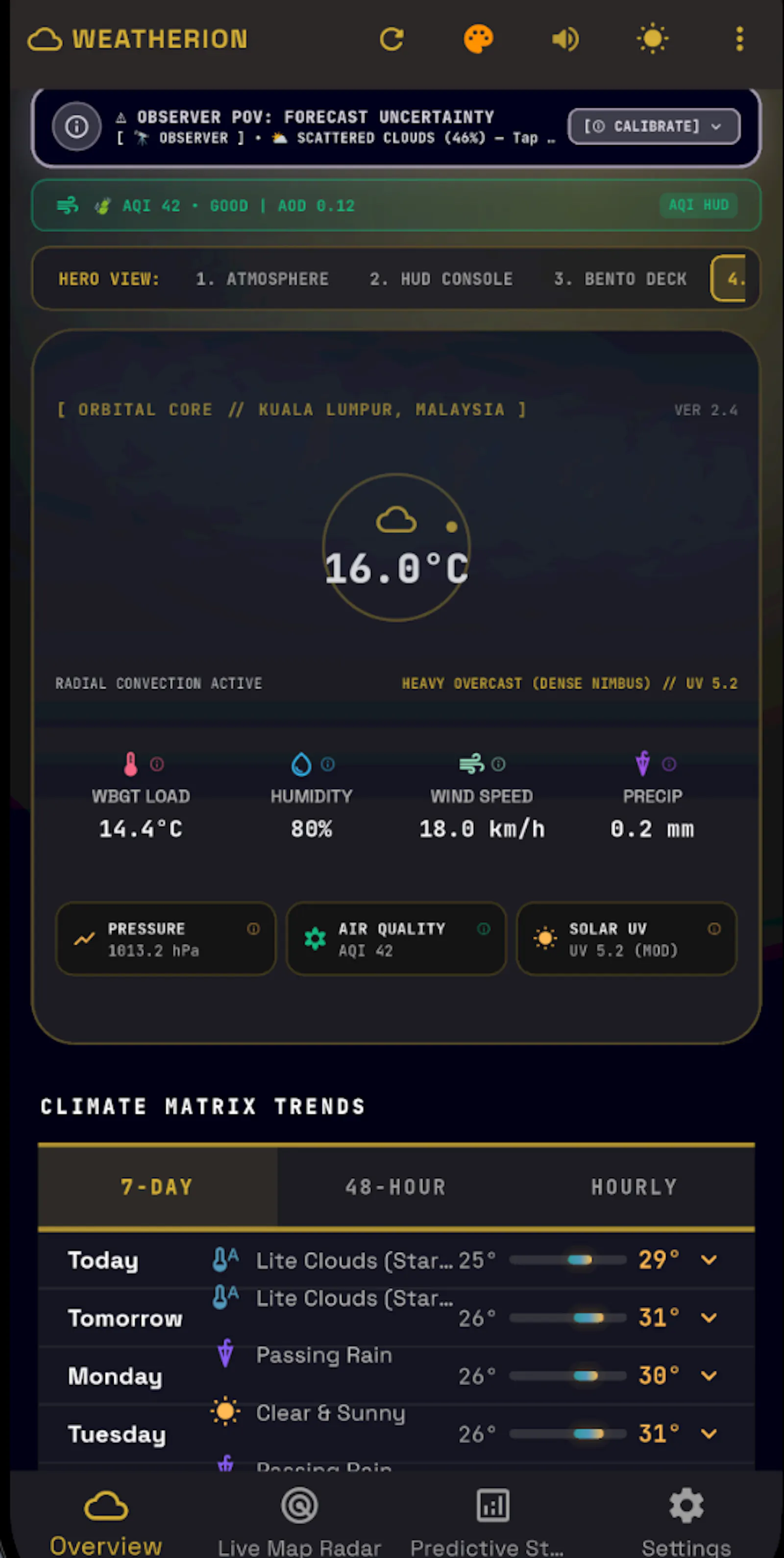 The weaTher suiTe screenshot 3