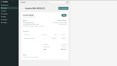 FinSuite gallery image