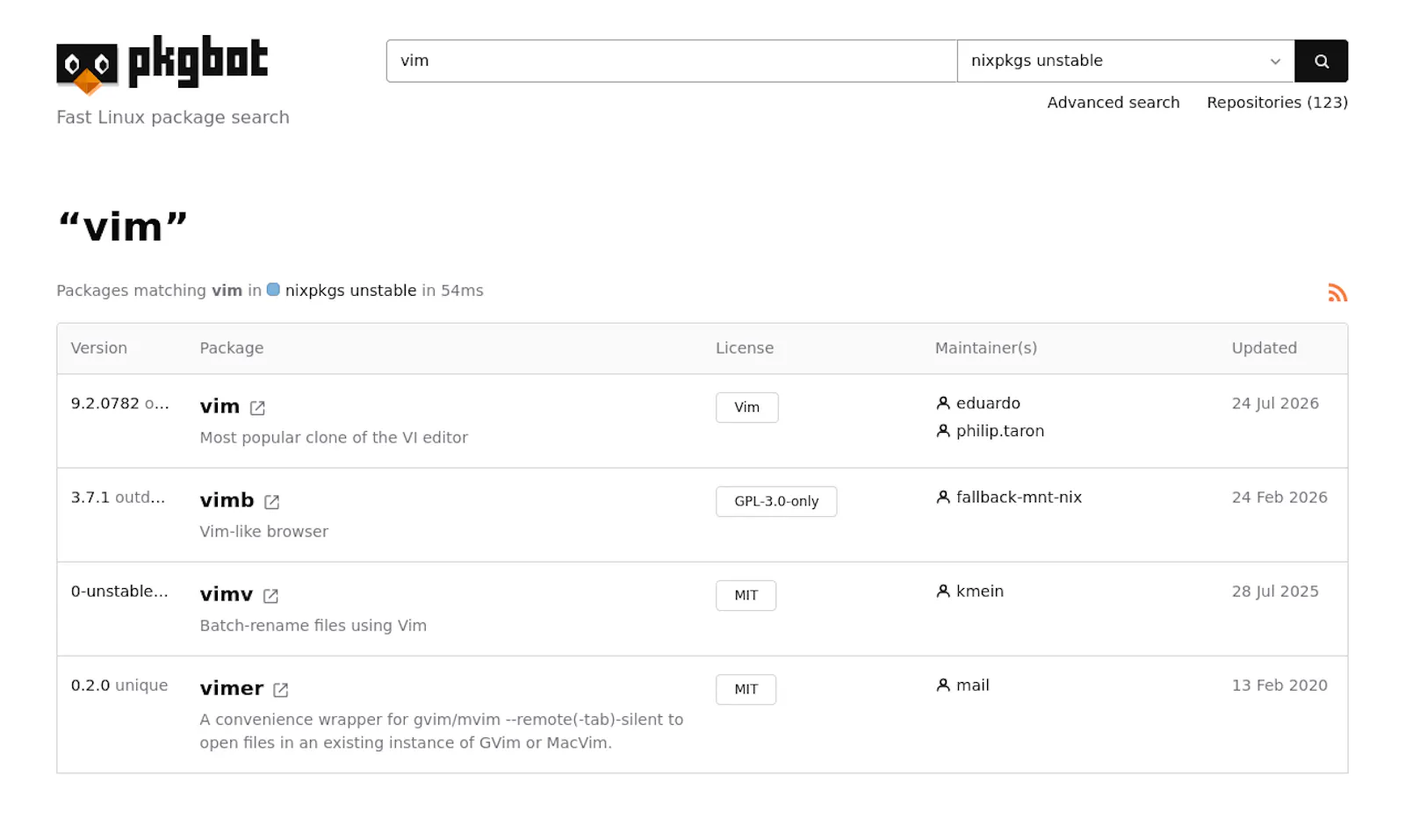 pkg.bot screenshot 4
