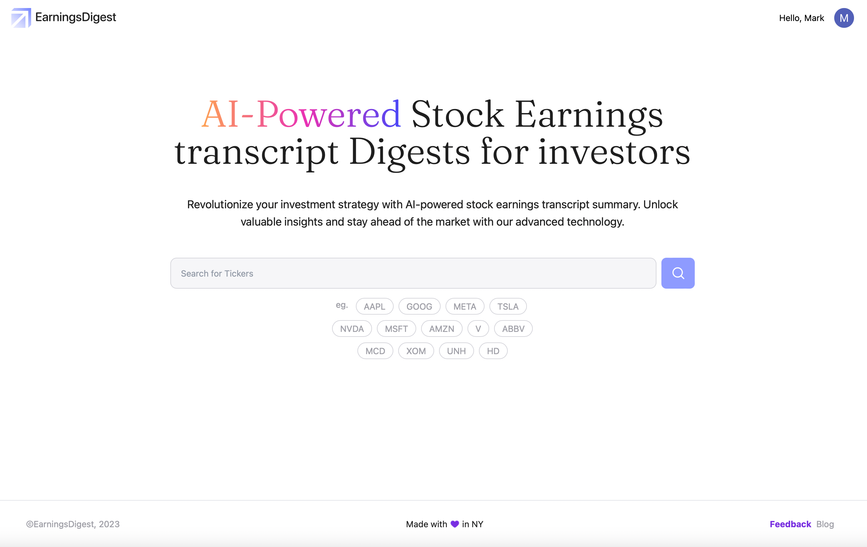 EarningsDigest.ai media 1