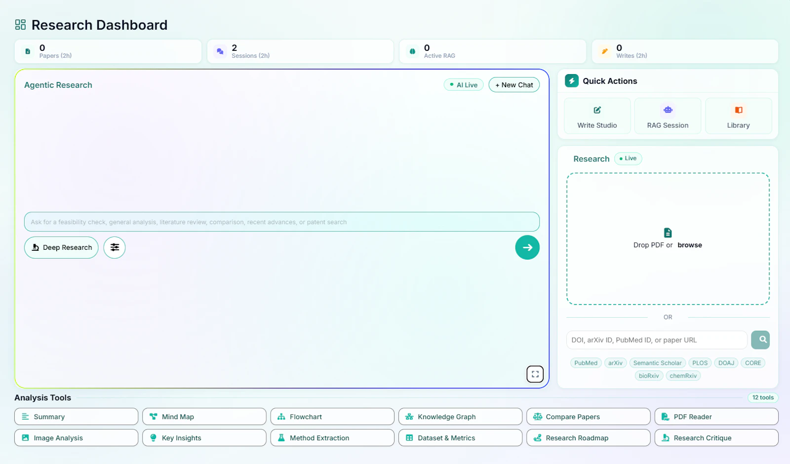 LitLyzer - Research Intelligence screenshot 2