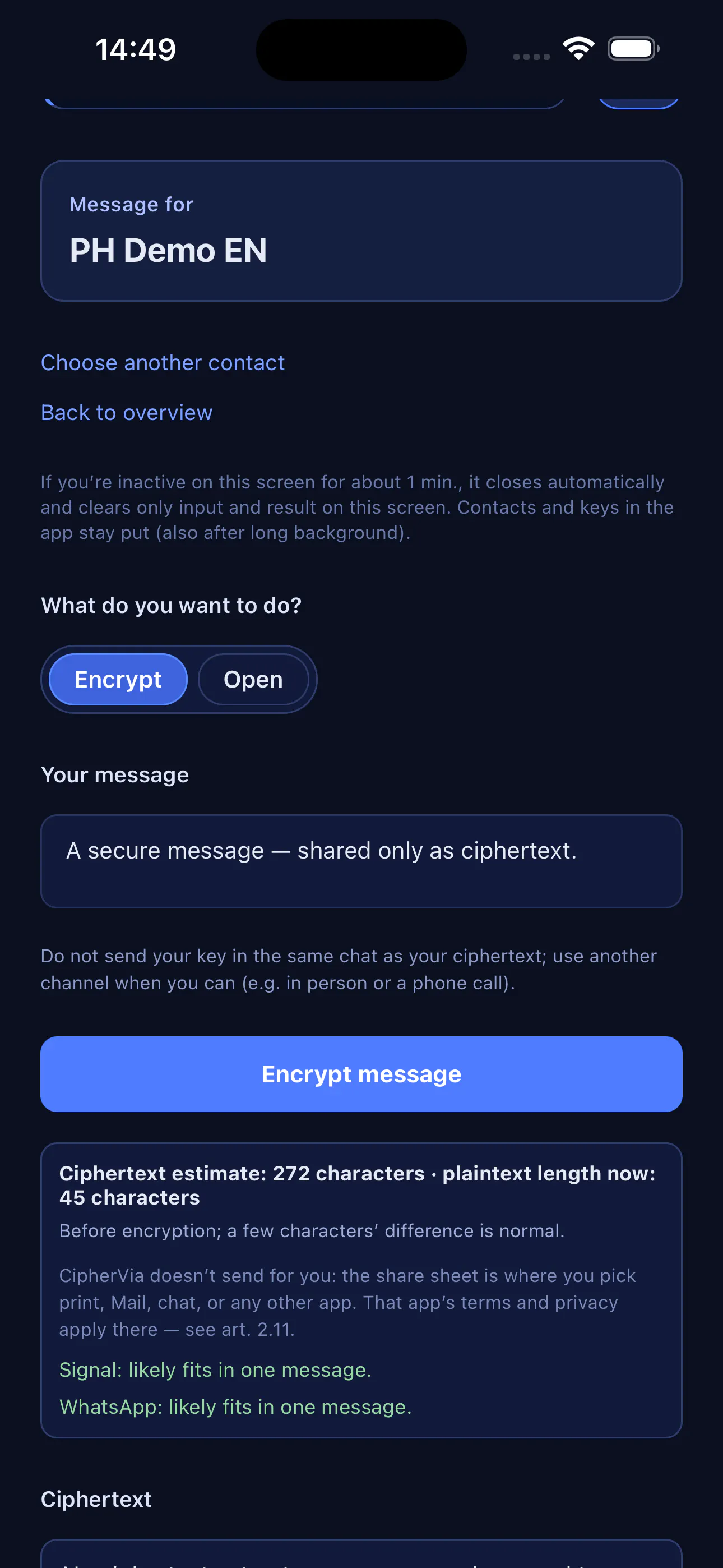 CipherVia gallery image