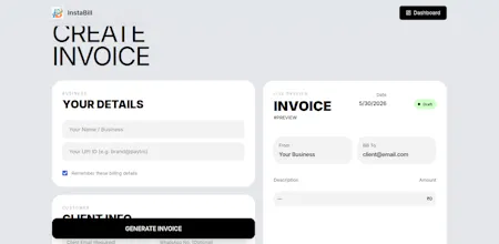 InstaBill gallery image