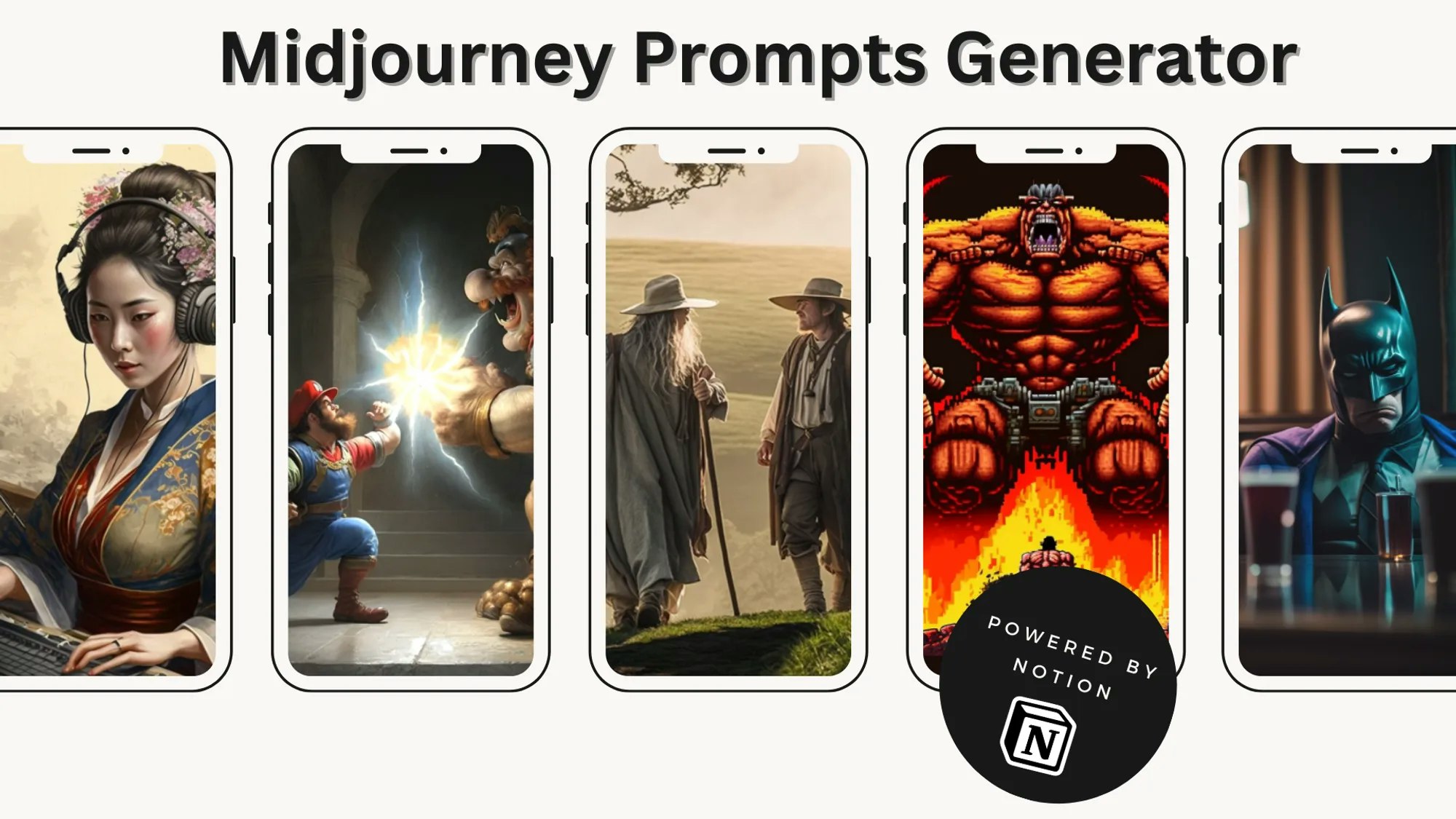 MidJourney solicita al generador para la noción - Desbloquee su creatividad con indicaciones para MidJourney. media 1