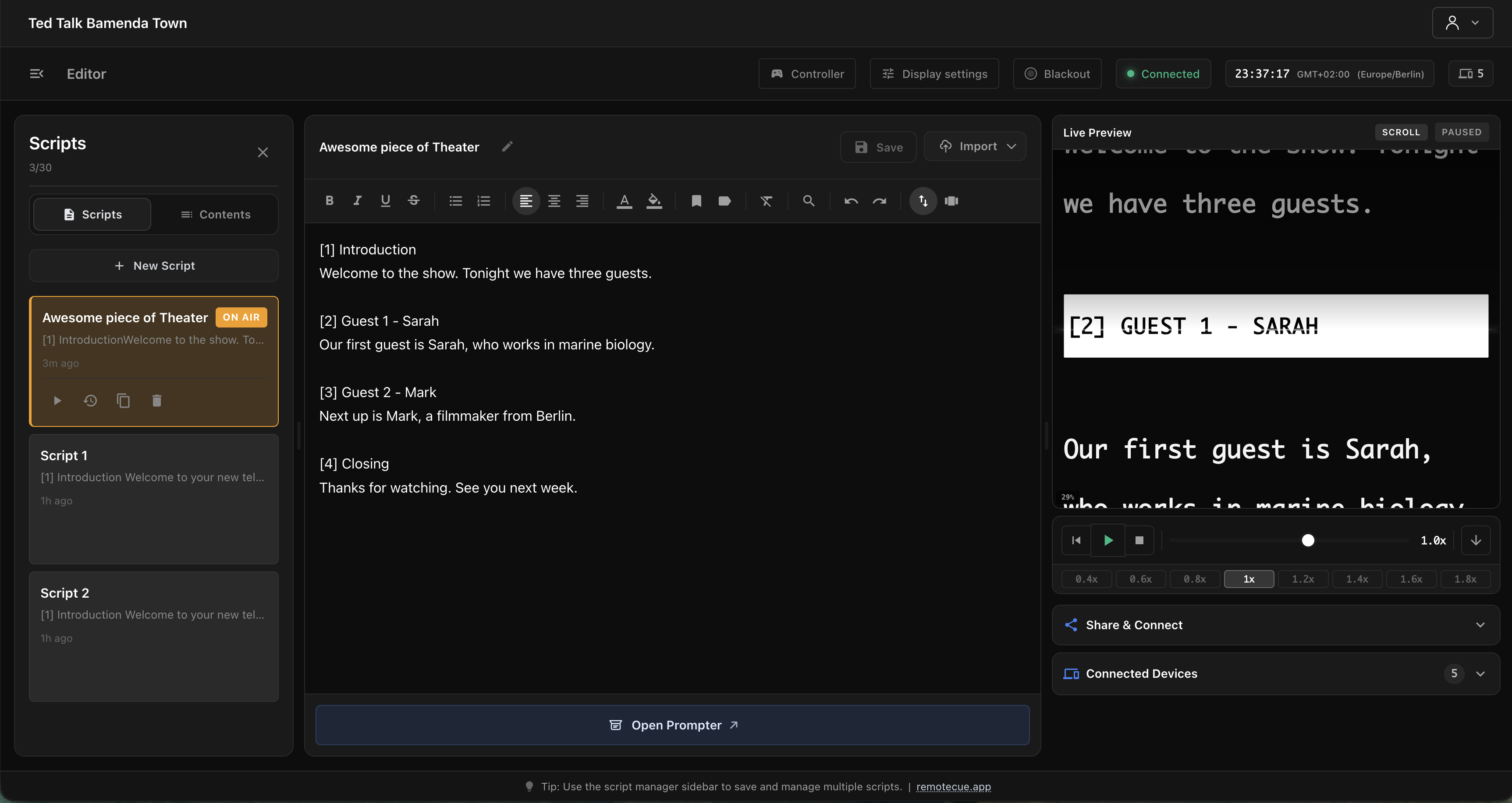remotecue gallery image