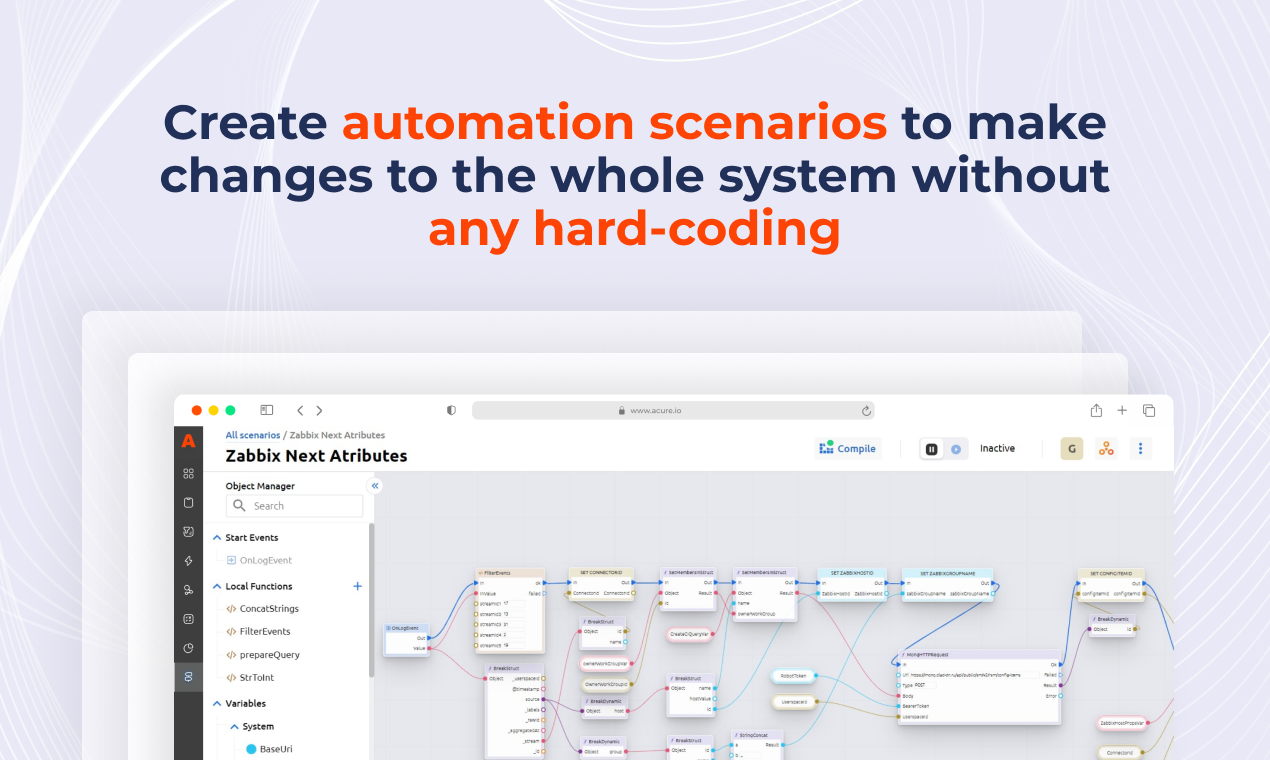 Acure.io Autonomous itops ™ 미디어 6