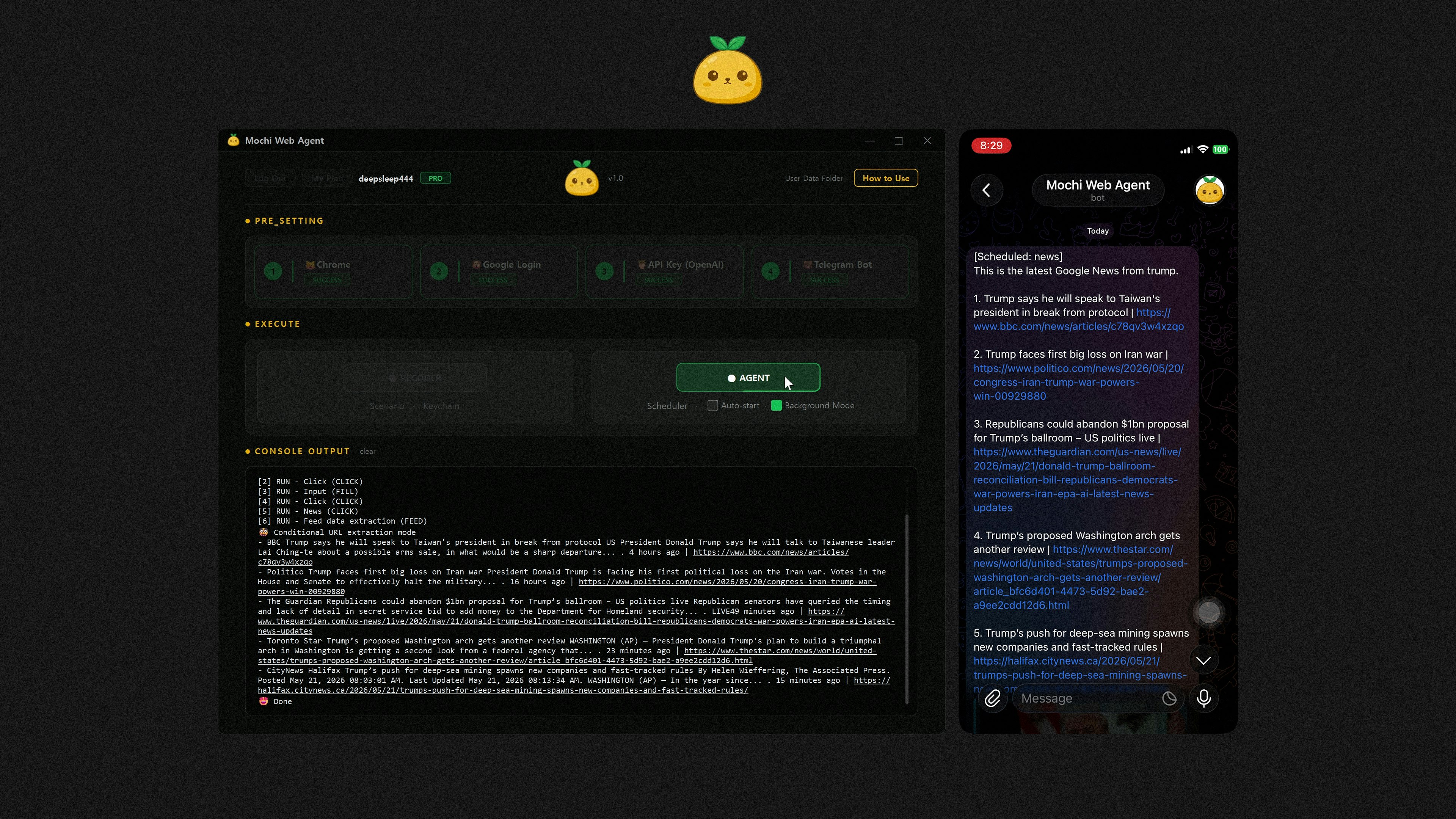 Mochi Web Agent gallery image