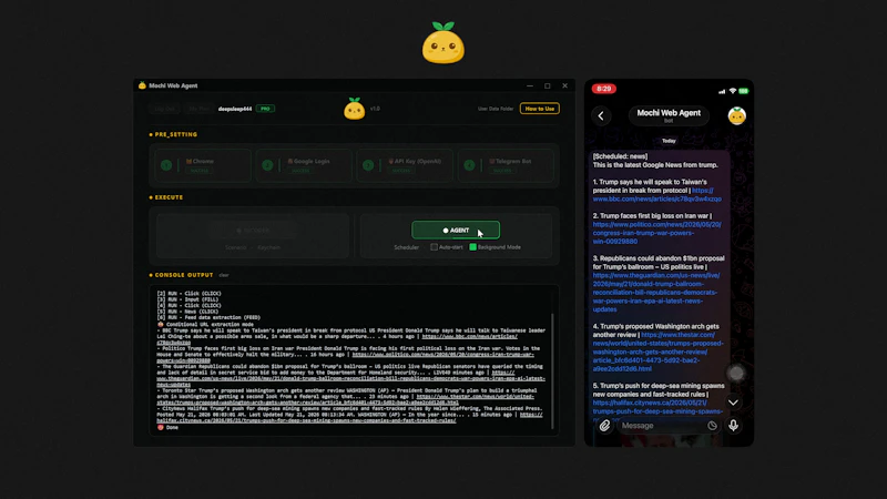 Mochi Web Agent screenshot 5