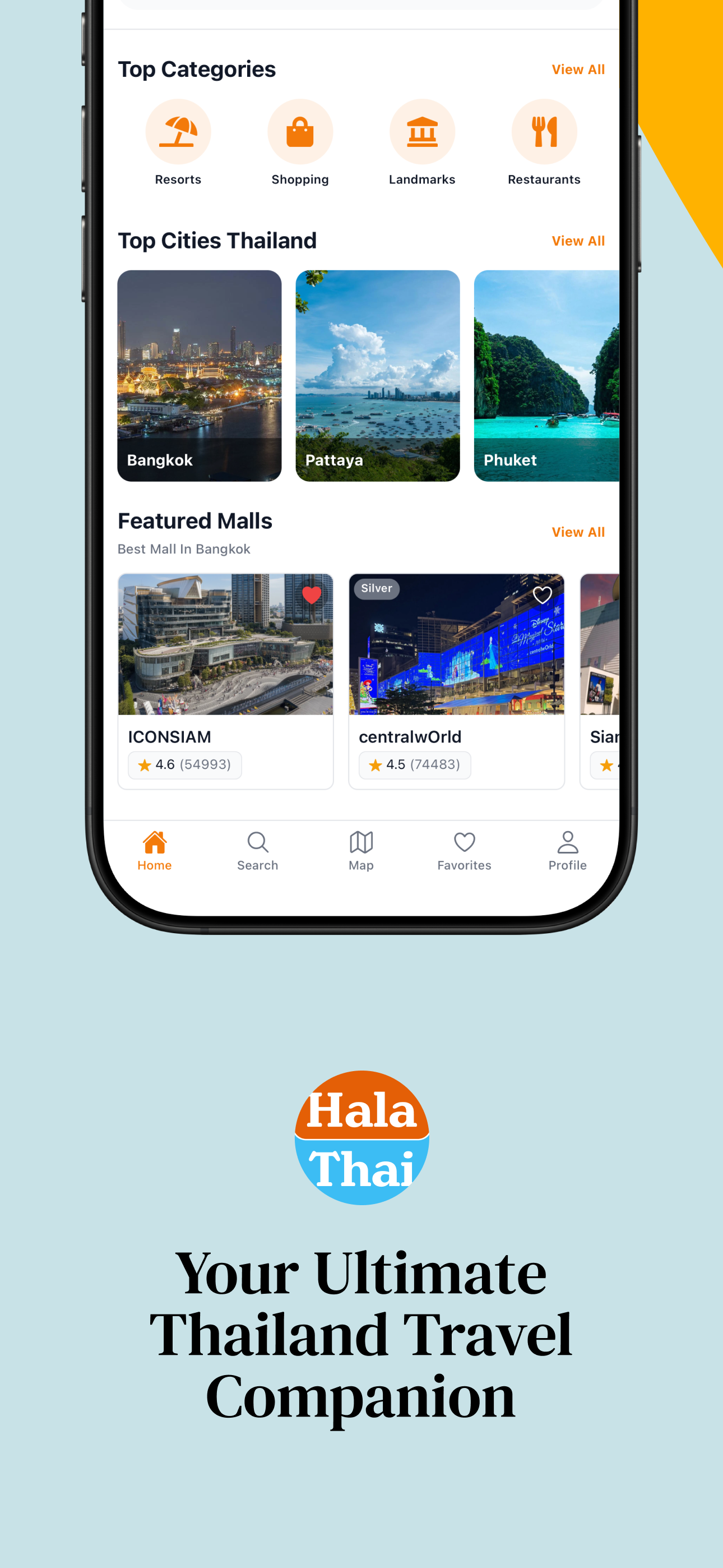 Hala Thai - Screenshot 2 showing product features and functionality