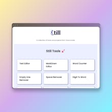 Still Tools gallery image