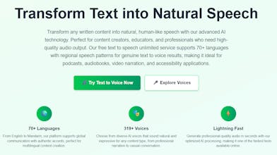 Text To Voice Pro gallery image