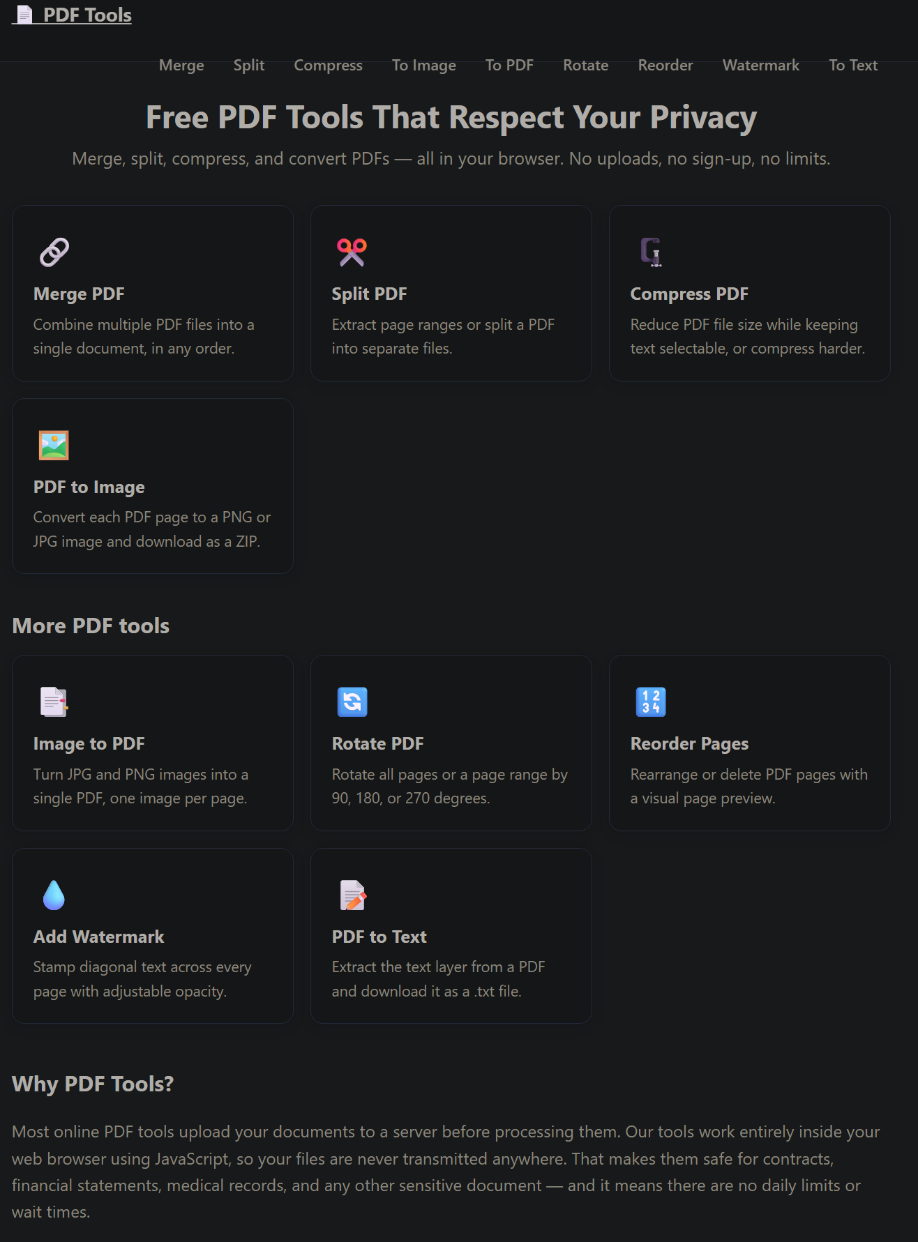PDF Tools gallery image