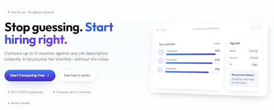 HireSignal gallery image