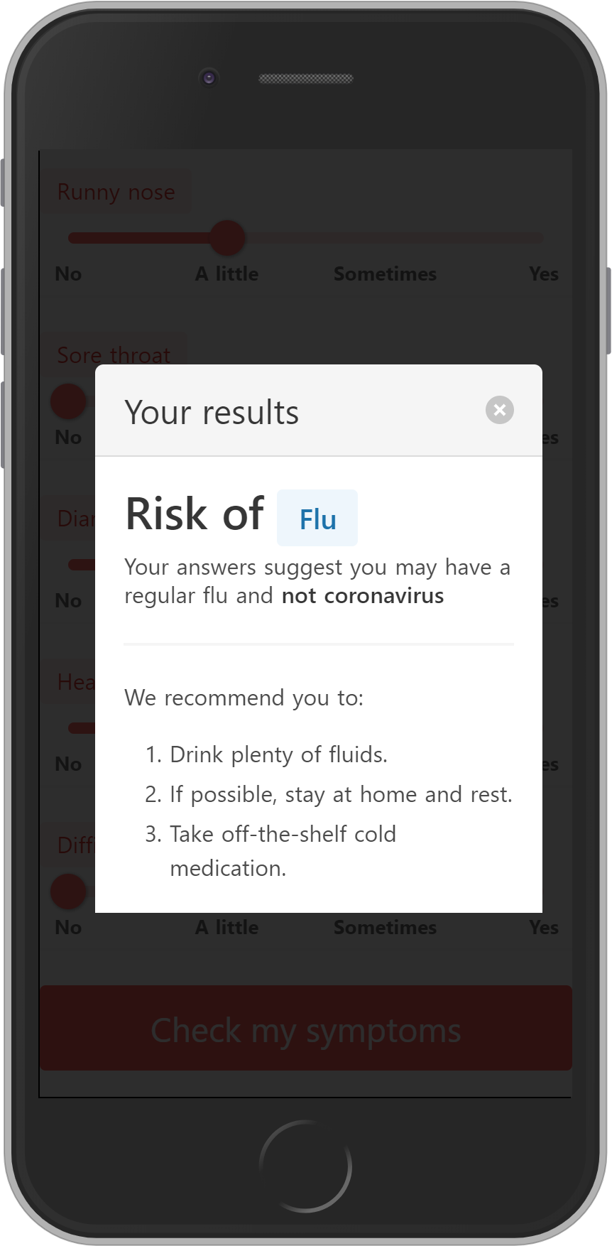 Coronavirus Symptoms Checker gallery image