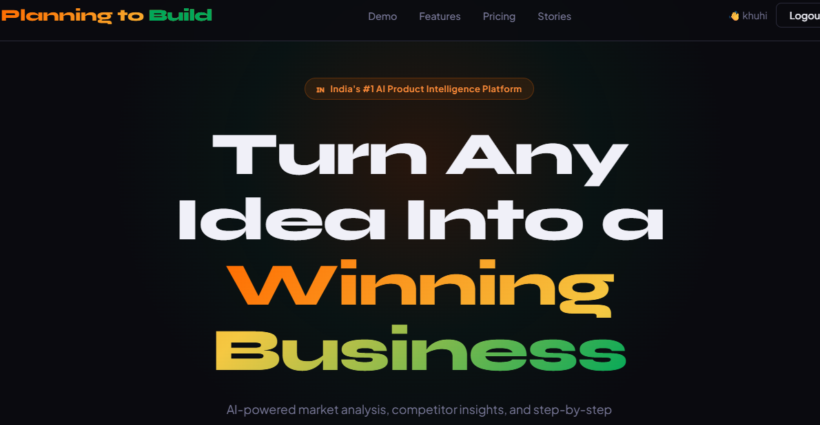 Planning to Build logo