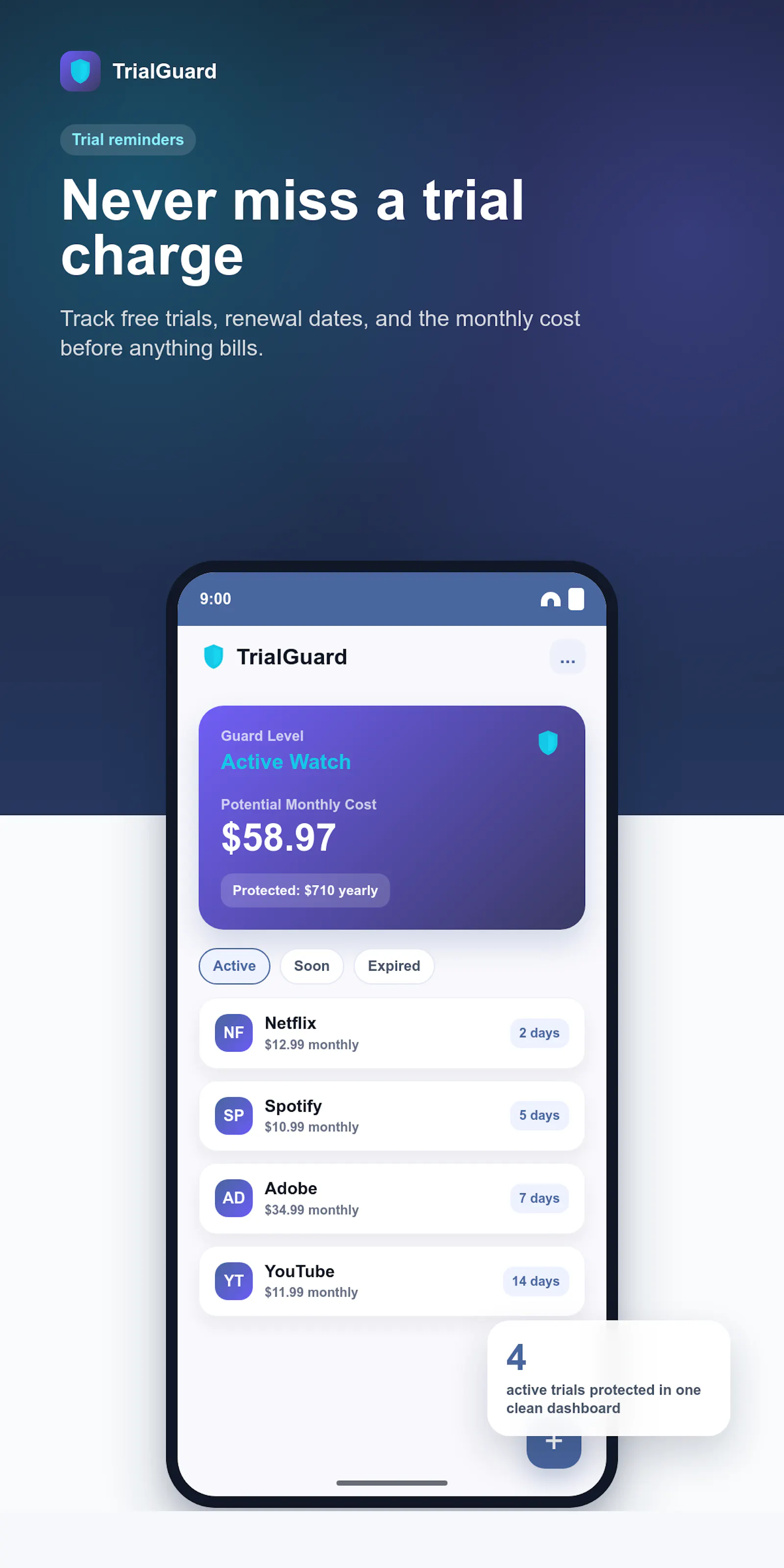 TrialGuard screenshot 3