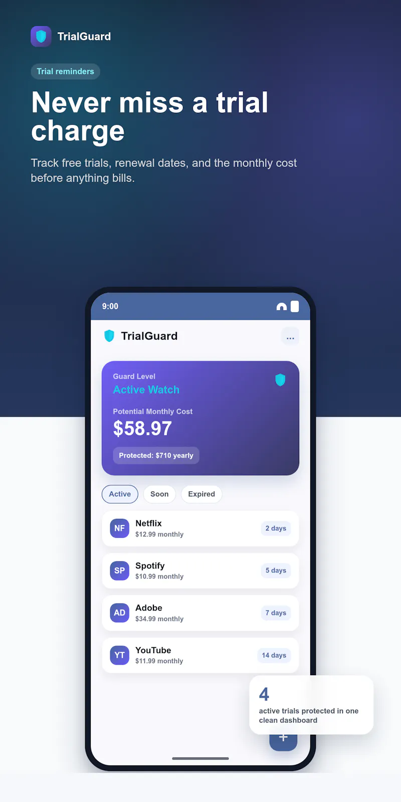 TrialGuard screenshot 3