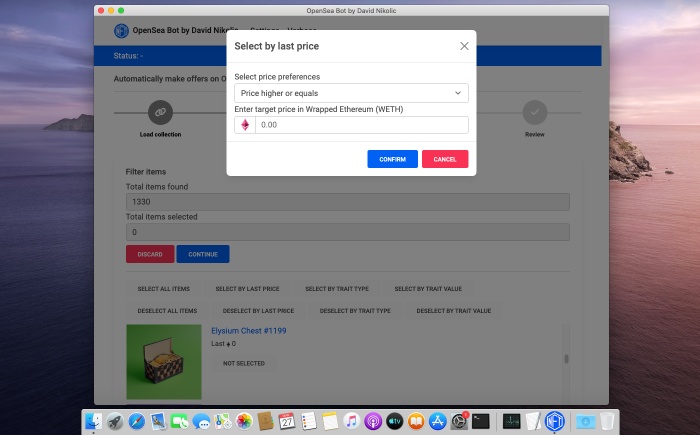 OpenSea Bot by David Nikolic gallery image