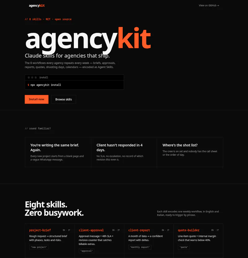 agencykit screenshot 3