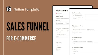 Sales Funnel for e-commerce gallery image