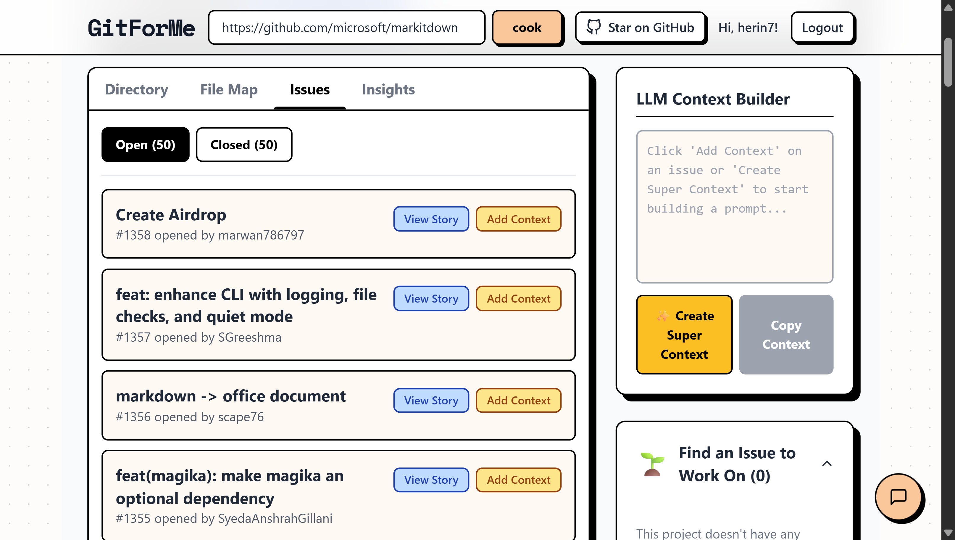 Media Gitforms - Memahami mana -mana repositori GitHub dalam beberapa minit, bukan hari. 4
