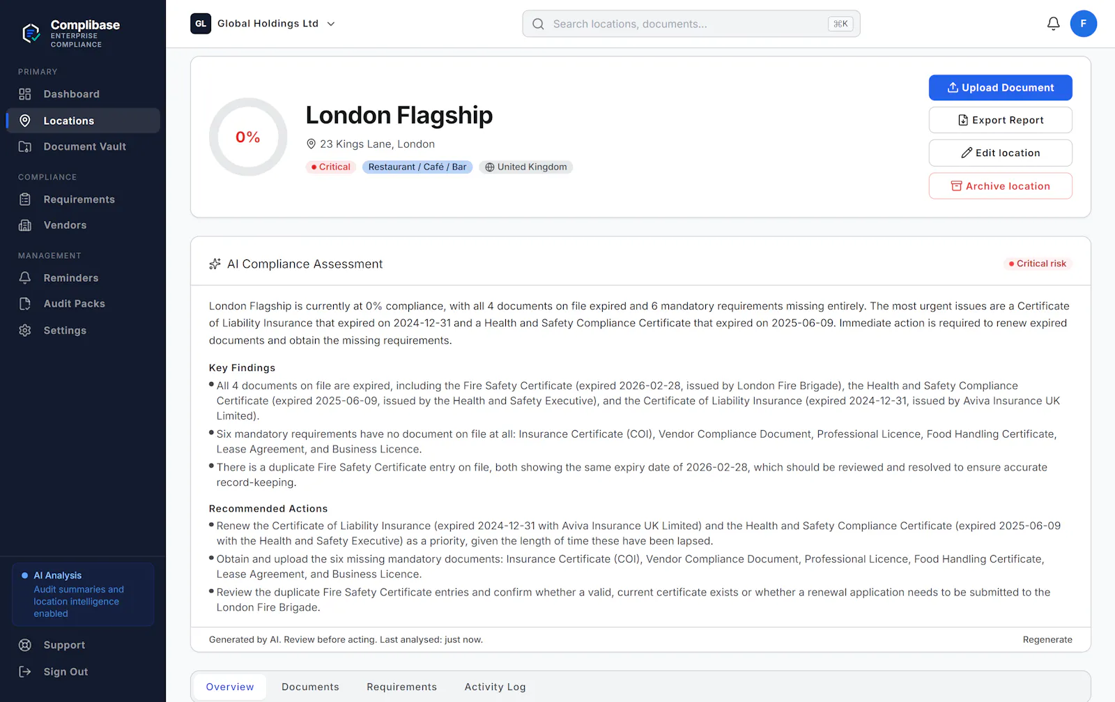Complibase screenshot 5