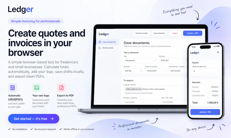 Ledger screenshot 1