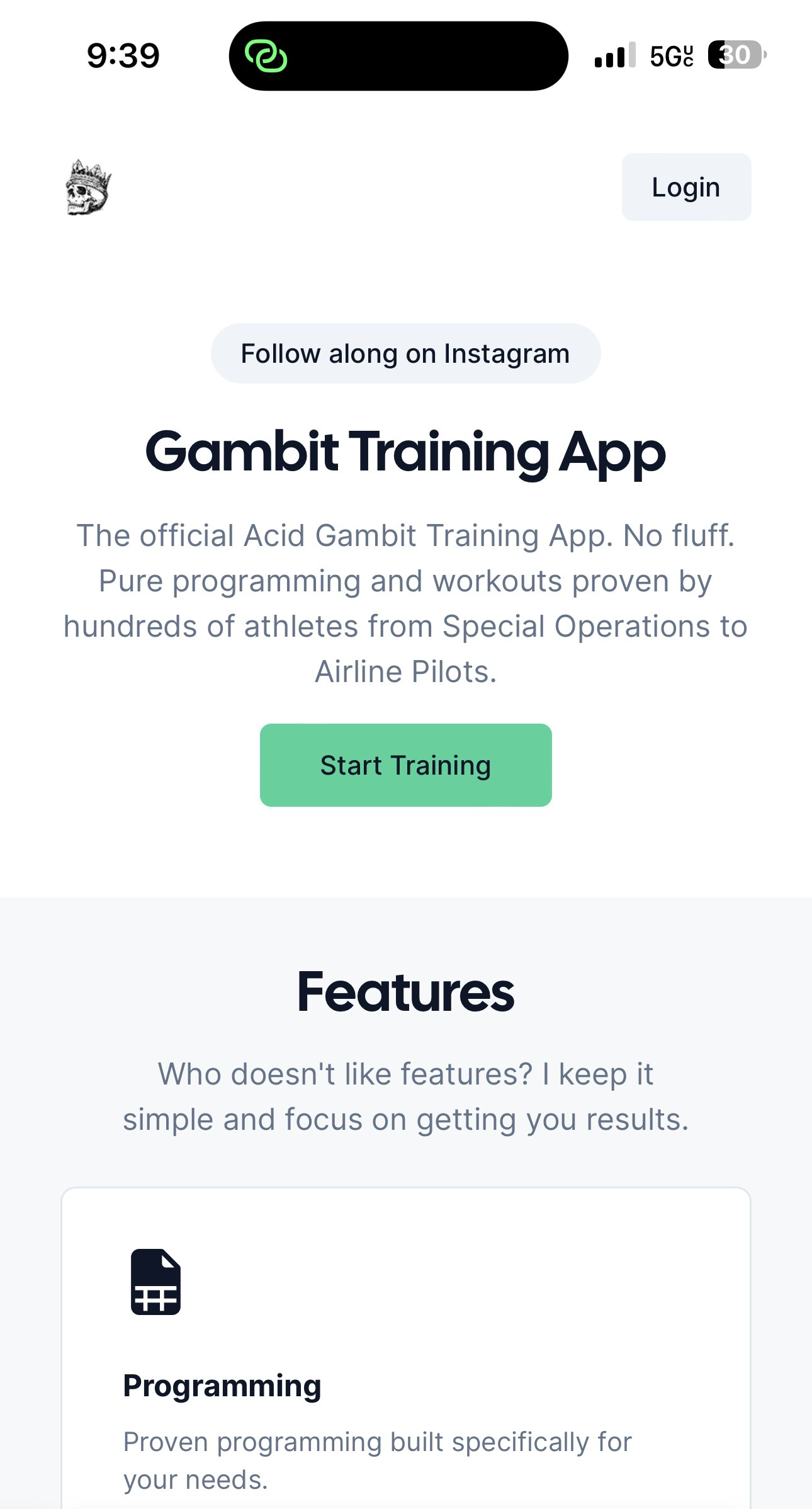 Gambit -Trainings -App media 1