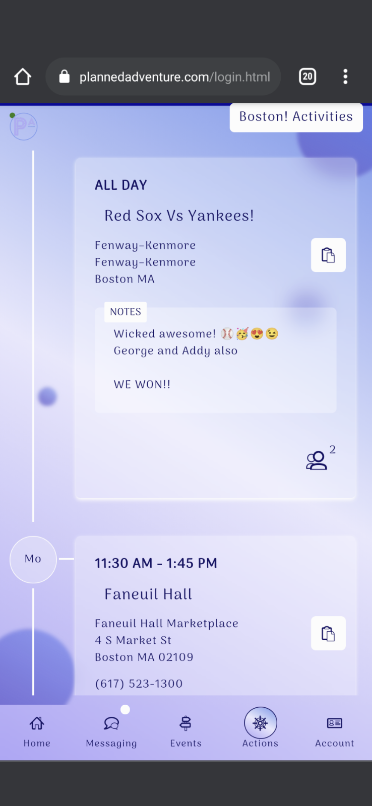 Planned Adventure gallery image