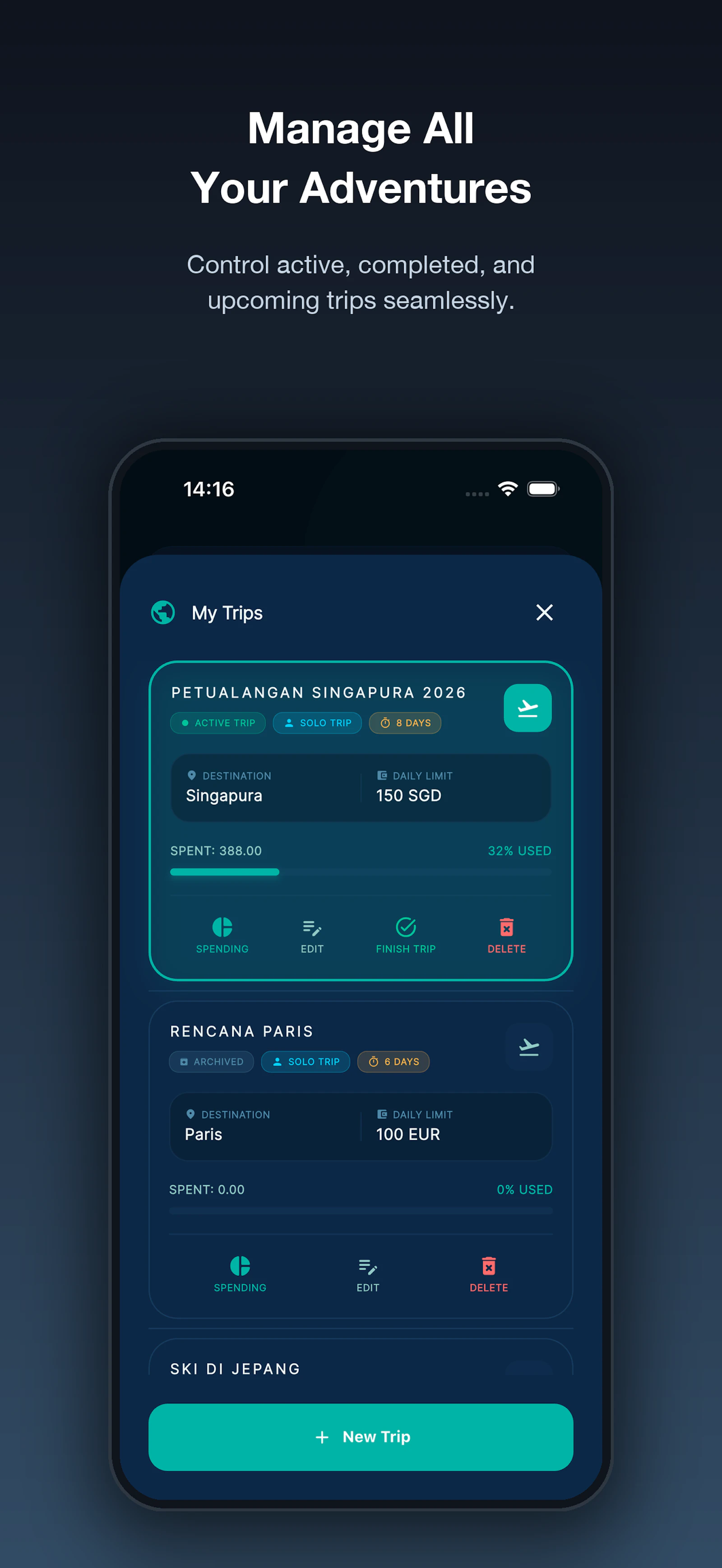 TripBudget: Travel & Expenses screenshot 3