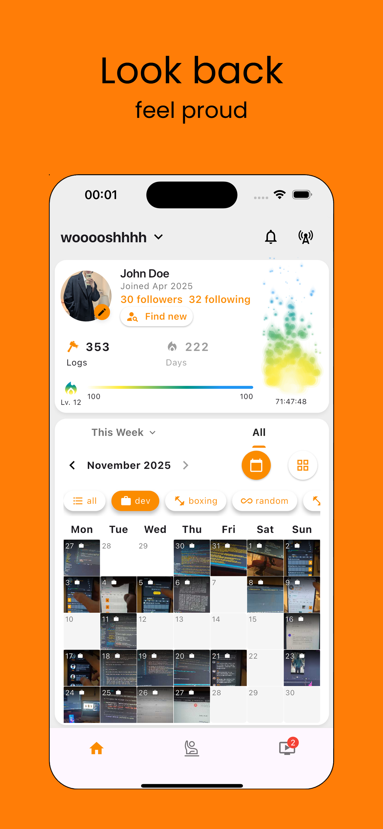 Lumberjack: micro vlogs - Screenshot 5 showing product features and functionality