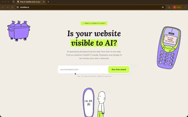 isvisible.ai? screenshot 3