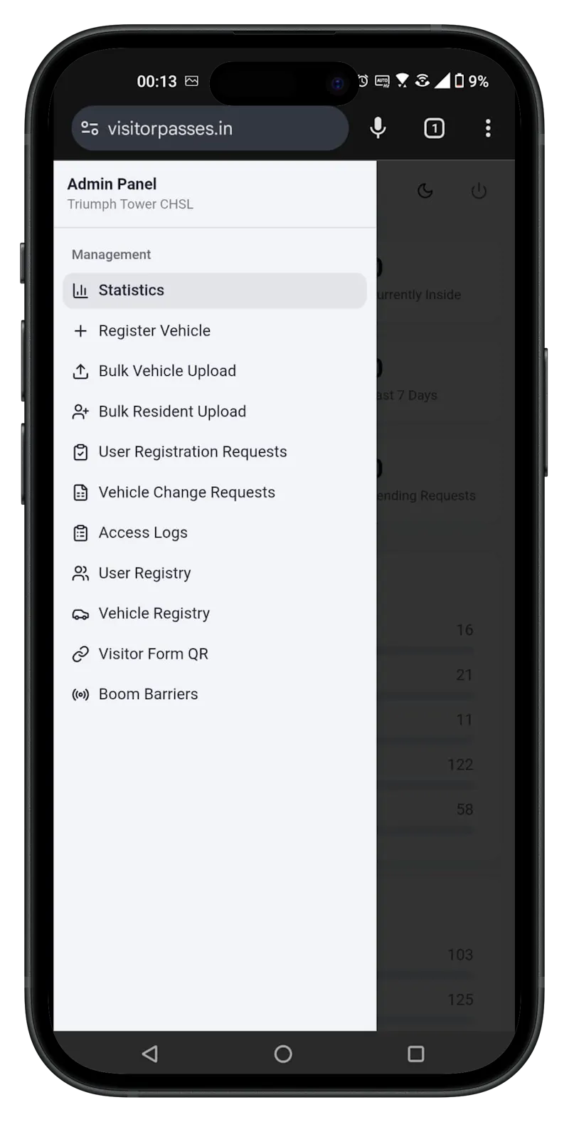 VisitorPasses - Smart Vehicle Management screenshot 3