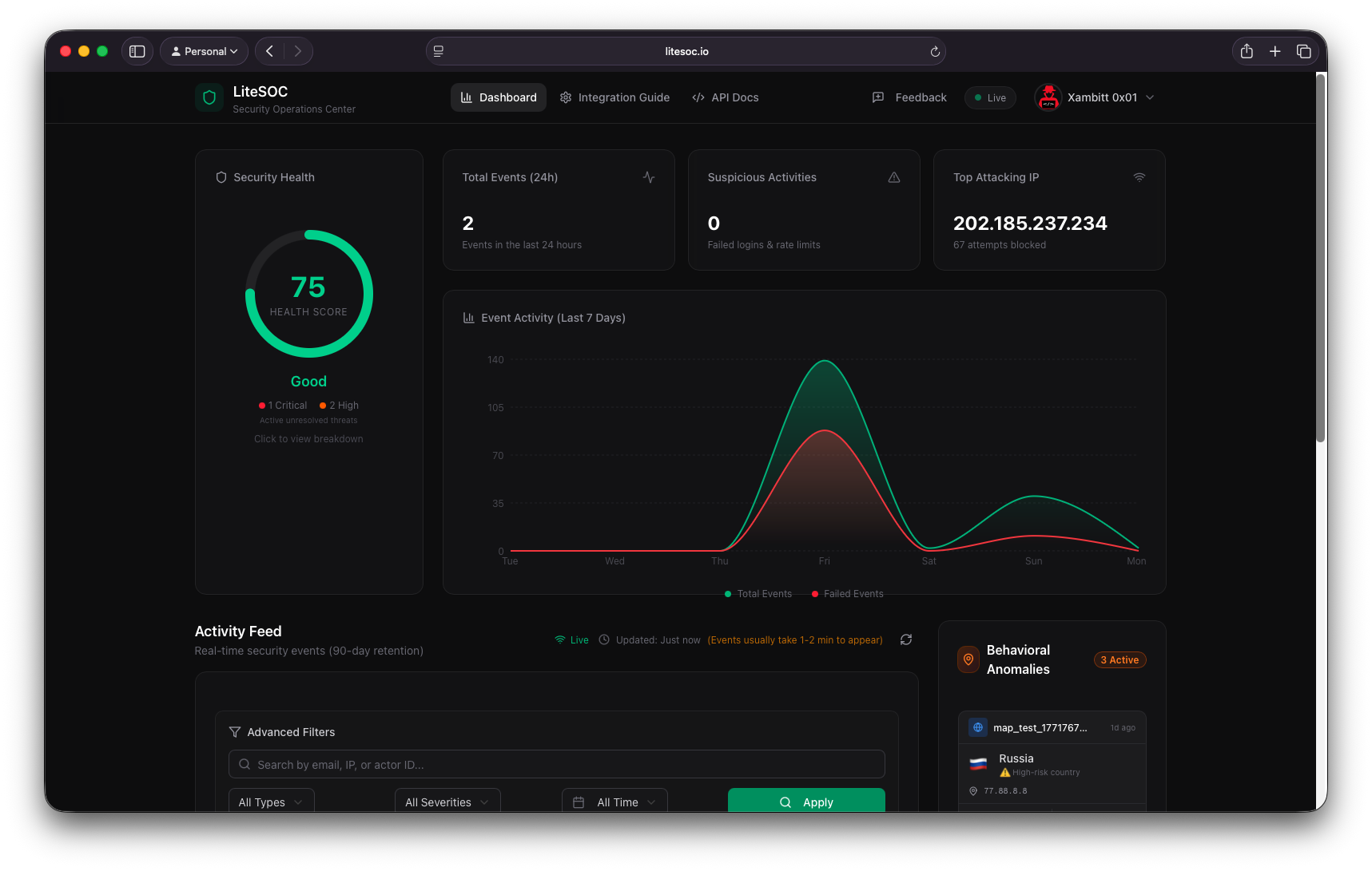 LiteSOC gallery image