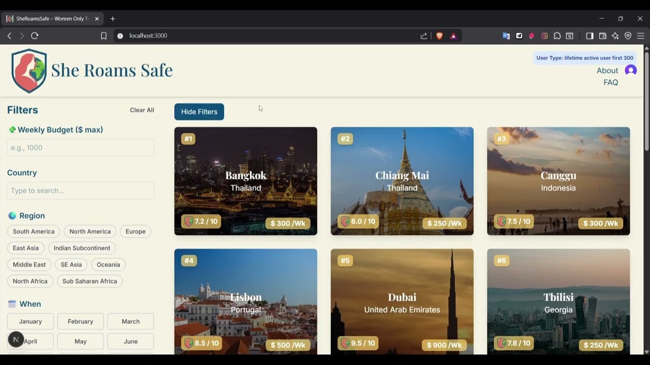 SheRoamsSafe gallery image