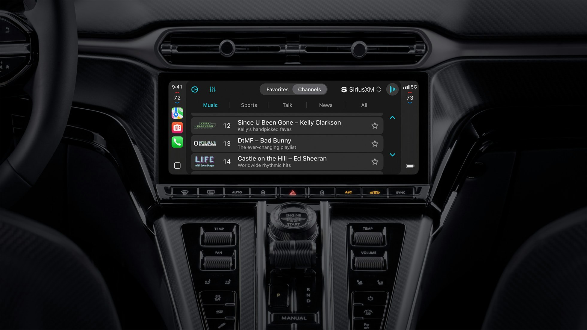 CarPlay Ultra media 5