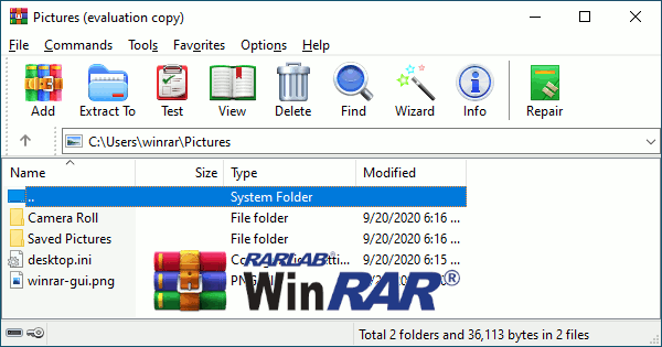 WinRAR download free and support gallery image