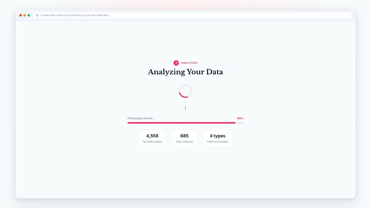 Free Data Reconciliation Tool  gallery image
