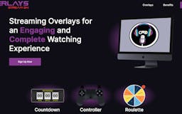 Overlays Stream On media 1