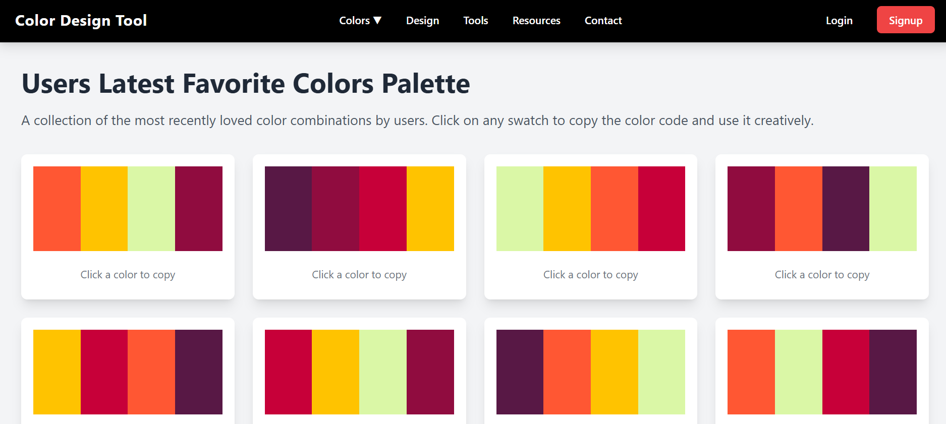 Mídia 1 de colordesigntool.com - Crie o esquema de cores ideal rapidamente