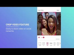 Crop video: Cut video, trim-merge video gallery image