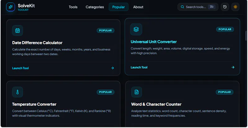 SolveKit — Universal Problem screenshot 10