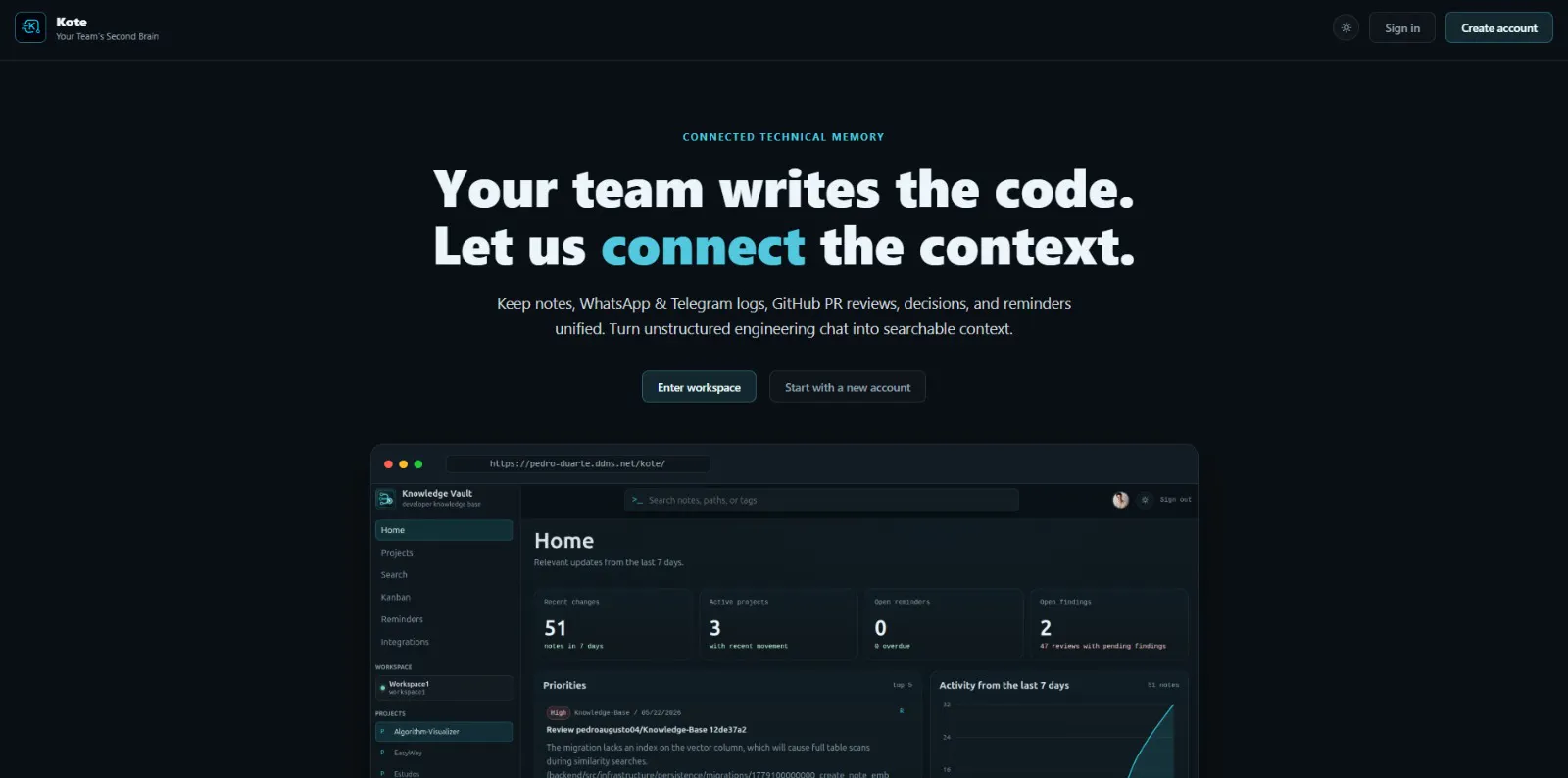 Kote screenshot 2