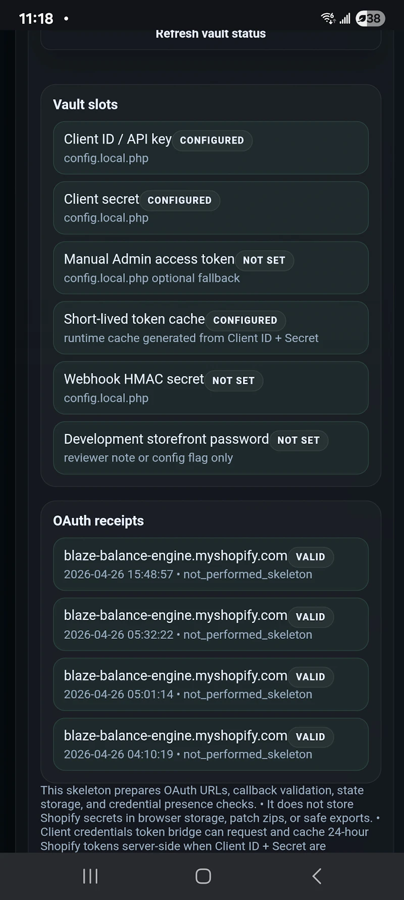 Blaze Balance Engine  screenshot 4