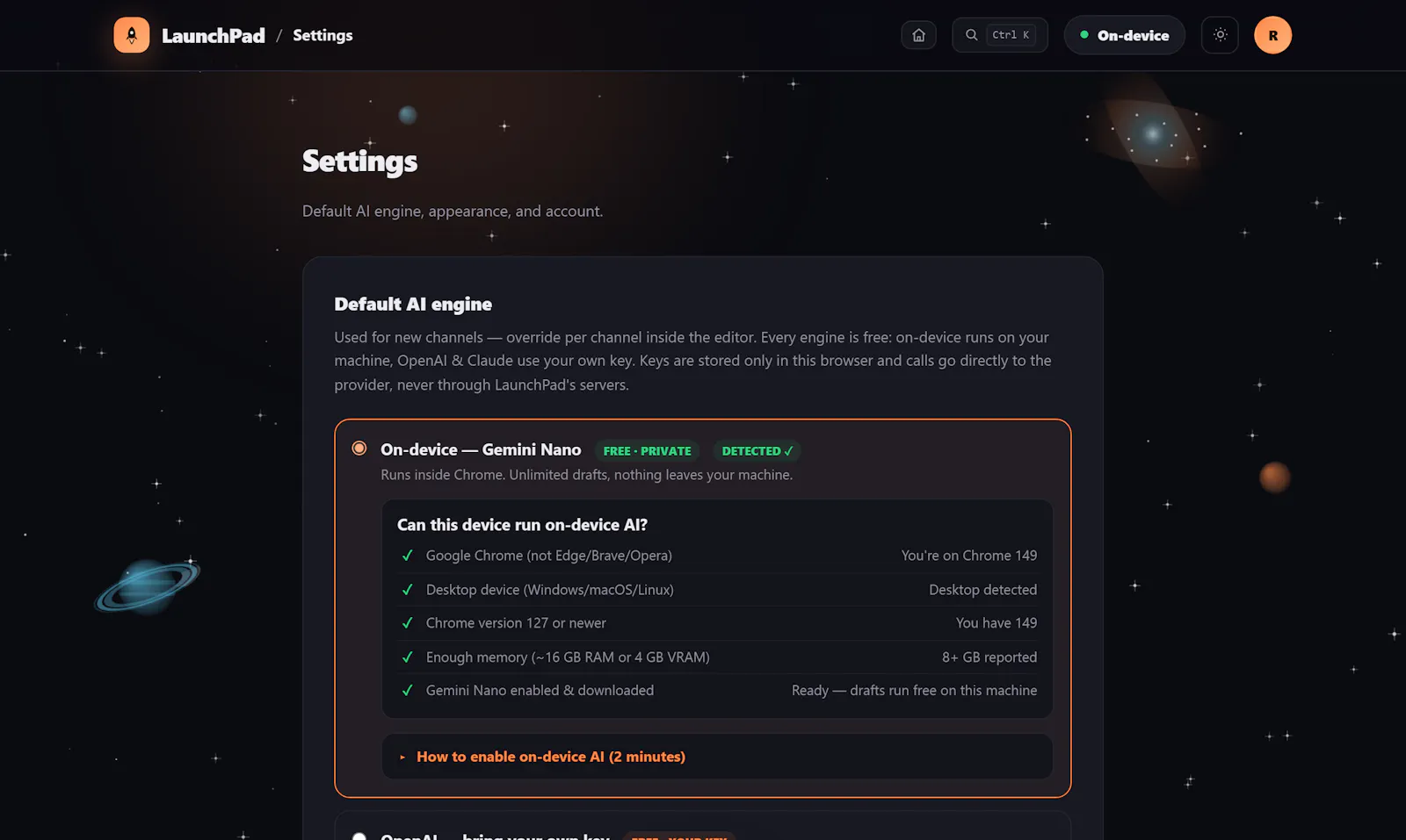 LaunchPad screenshot 6